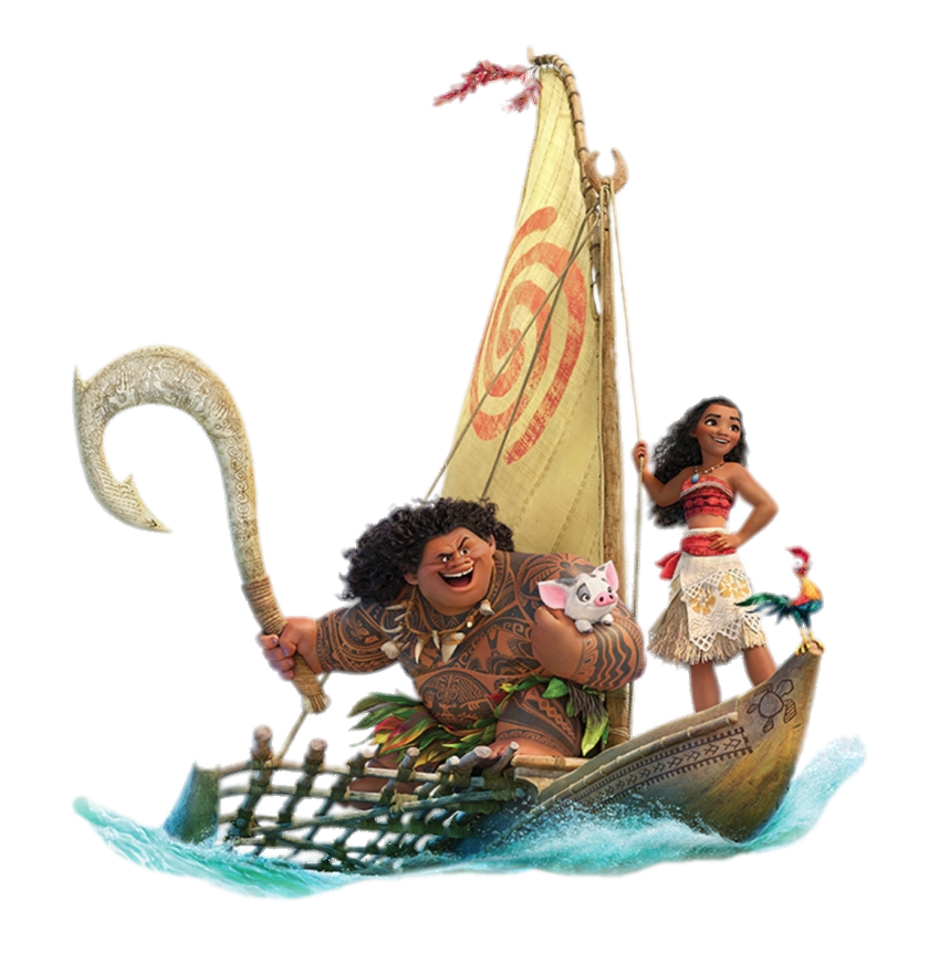 A Collection Of Amazing Moana Goodies Toys