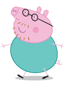 Peppa Pig's father Daddy Pig
