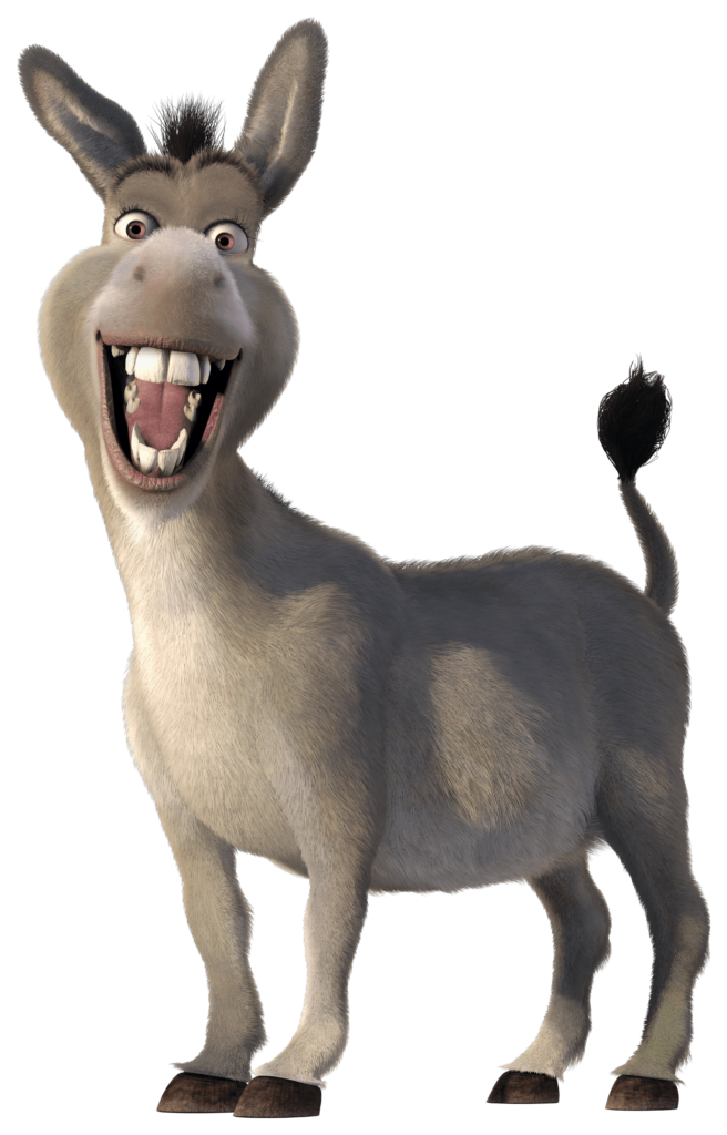 Check out this transparent Shrek funny Donkey PNG image