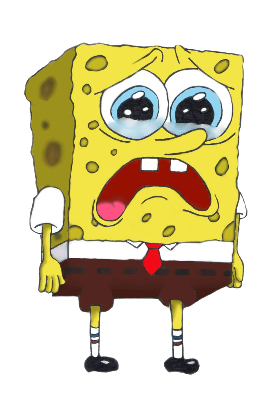 Check out this transparent Spongebob  Sad PNG  image