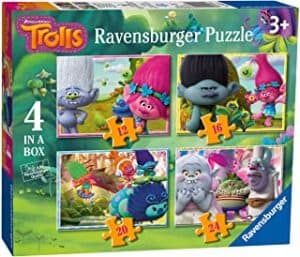 Trolls 4 Puzzles in a box